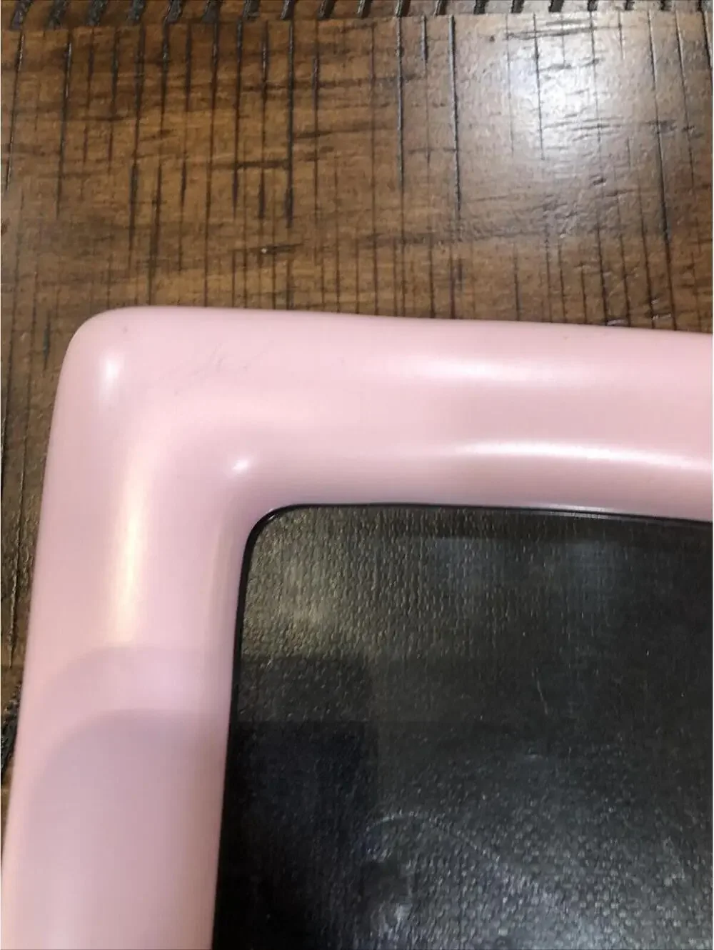 Vtg Pink ceramic‎ Photo frame with pink shoes 4